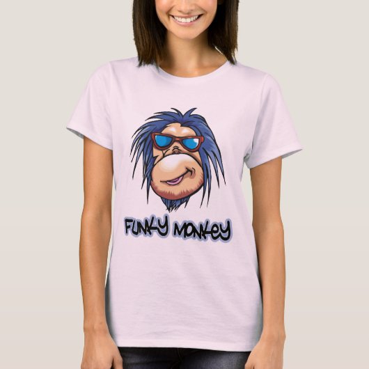 Funky Monkey t-shirt (Voorkant)