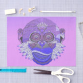 Funky Monkey Tribal Feathers Tissuepapier (Craft)