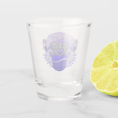 Funky Monkey Tribal Shot Glas (Achterkant)