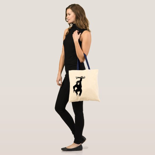 Funky Monkeys Dag Tote Bag (Voorkant (model))