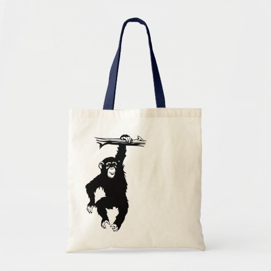 Funky Monkeys Dag Tote Bag (Voorkant)