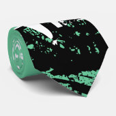 Funky Monogram-Grunge Cool Stropdassen (Opgerold)