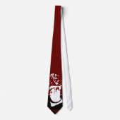 Funky Monogram-Grunge Cool Stropdassen (Voorkant)