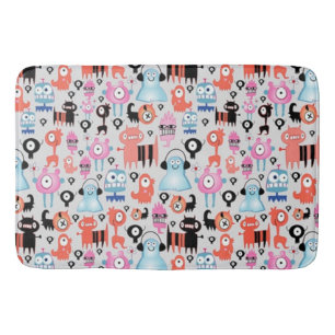 Funky Monsters Badmat