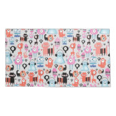 Funky Monsters Kussensloop (Achterkant)