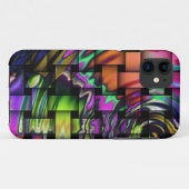 Funky Mosaic Case-Mate iPhone Case (Achterkant (horizontaal))