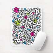 Funky Mousepad met Skulls Muismat (Met muis)