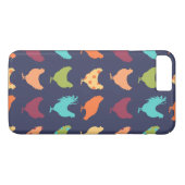 Funky Multi-Color Chicken Pattern Case-Mate iPhone Case (Achterkant (Horizontaal))