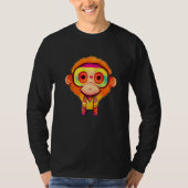 Funky Munky Space Cadet Monkey Premium T-shirt (Voorkant)