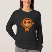 Funky Munky Space Cadet Monkey Premium T-shirt (Voorkant)