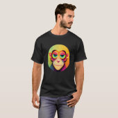 Funky Munky Space Pilot Monkey Premium T-shirt (Voorkant volledig)