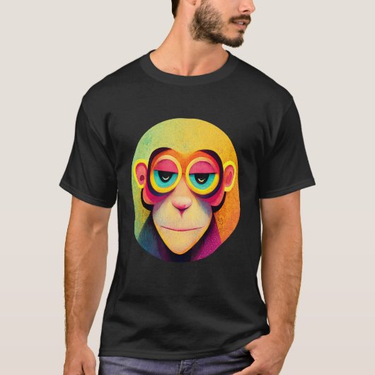 Funky Munky Space Pilot Monkey T-shirt (Voorkant)