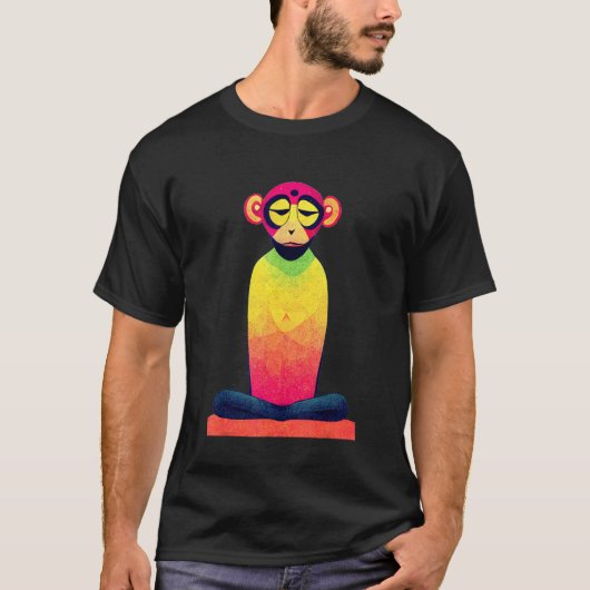 Funky Munky Third-Eye Monkey T-shirt (Voorkant)