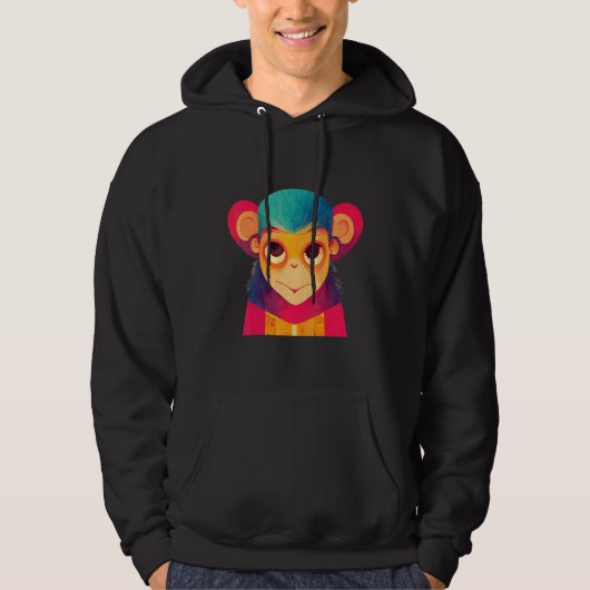 Funky Munky Young Monkey Hoodie (Voorkant)