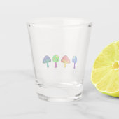 Funky Mushroom Shot glass Glas (Achterkant)