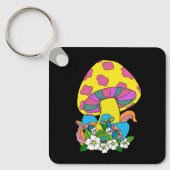 Funky Mushroom Sleutelhanger (Voorkant)