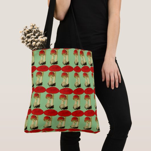 Funky Mushrooms Tote Bag (Dichtbij)