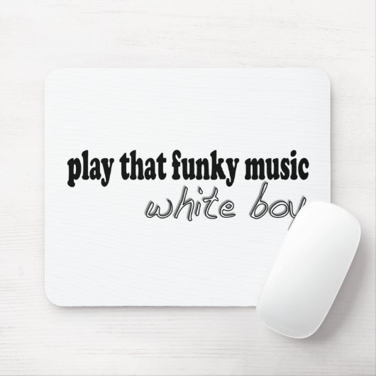 Funky Music White Boy Muismat (Met muis)