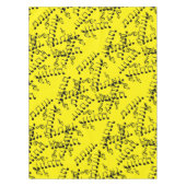 Funky Musical Muzieknoten Treble Clef Tafelkleed (Voorkant)