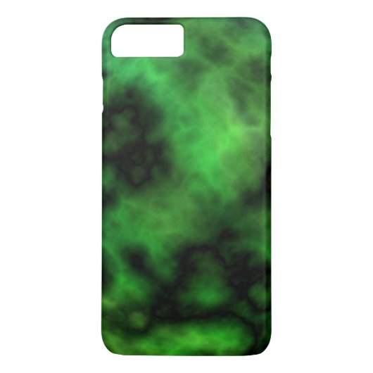Funky Neon Green Emerald Halloween Abstract Case-Mate iPhone Case (Achterkant)