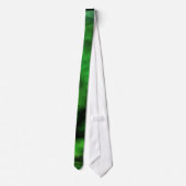 Funky Neon Groen Smaragd Halloween Abstract Stropdas (Achterkant)