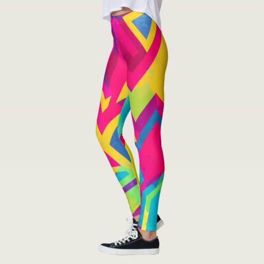 Funky Neon Leggings (Links)