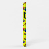 Funky Neon Rainbow Block Patroon Case-Mate iPhone Case (Achterkant/rechts)