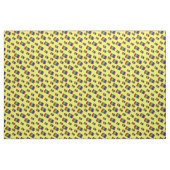 Funky Neon Rainbow Block Patroon Stof (Fat Quarter)
