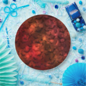 Funky Neon Spooky Bats Happy Halloween Paper Bord (Feest)