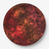 Funky Neon Spooky Bats Happy Halloween Paper Bord (Voorkant)