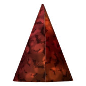 Funky Neon Spooky Bats Happy Halloween Paper Pet Feesthoedjes (Achterkant)