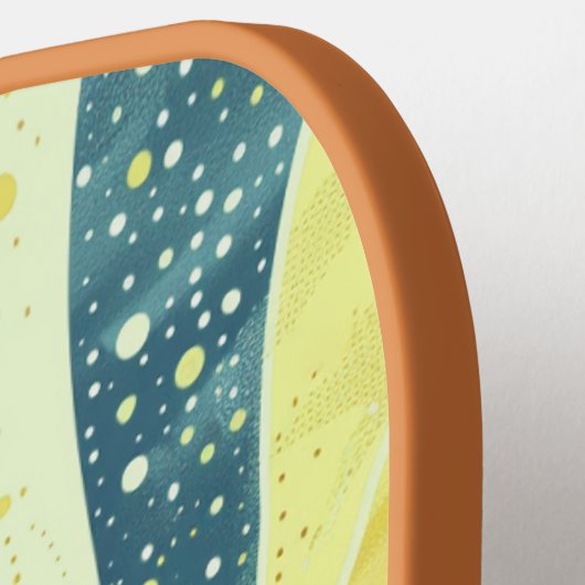 Funky nieuw spel Retro stijl grappig Pickleball Paddle (Links Detail)