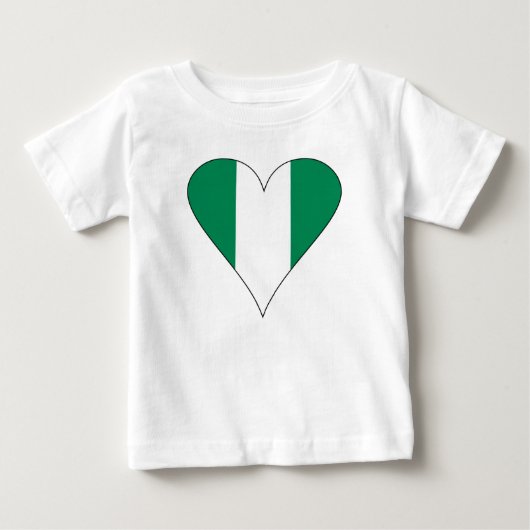 Funky Nigeriaans Hart Vlag (Voorkant)
