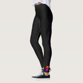 Funky No Jokes Bright Skull Leggings (Links)