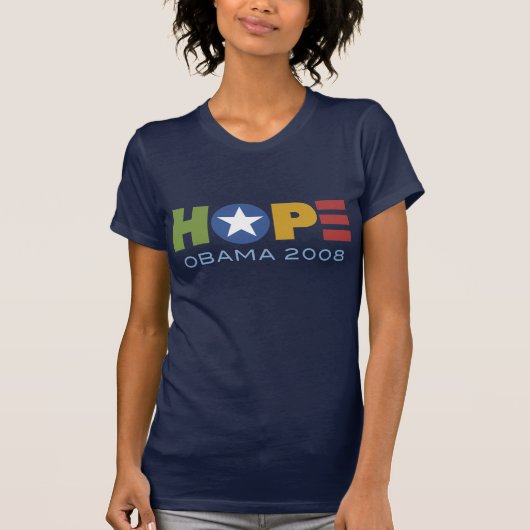 Funky Obama Heart T-Shirt (Voorkant)