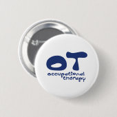 Funky Occupational Therapy Ronde Button 5,7 Cm (Voorkant /achterkant)