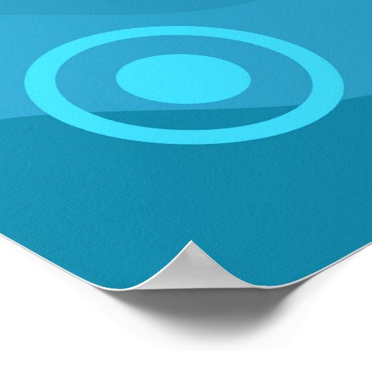 Funky Octopus Poster (Hoek)