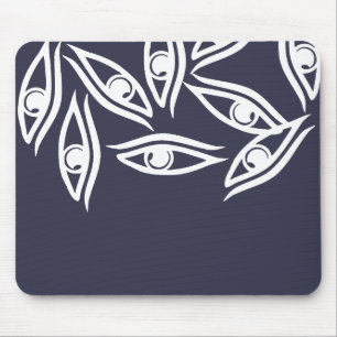 Funky oogpatroonproduct muismat