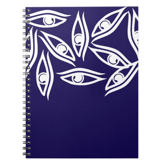 Funky oogpatroonproduct notitieboek (Voorkant)