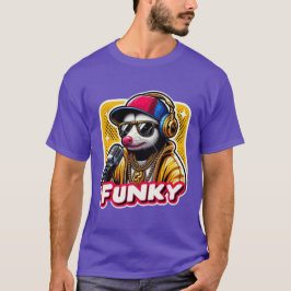 FUNKY-OPOSSUM DJ 2 T-SHIRT
