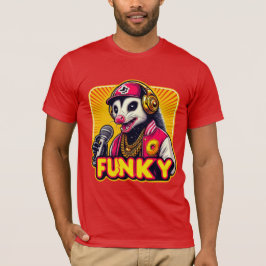 FUNKY-OPOSSUM DJ 5 T-SHIRT