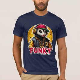 FUNKY-OPOSSUM DJ 6 T-SHIRT