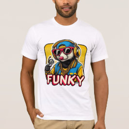 FUNKY-OPOSSUM DJ 8 T-SHIRT