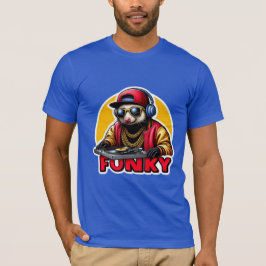 FUNKY-OPOSSUM DJ T-SHIRT
