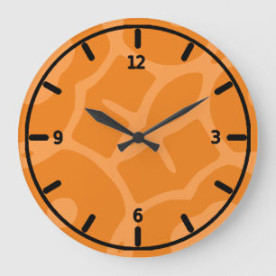 Funky oranje klok