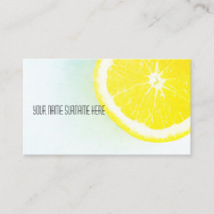 Funky Oranje Organic Feel Visitekaartje