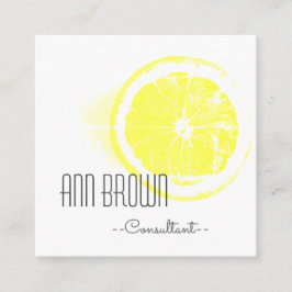 Funky Oranje Organic Feel Visitekaartje