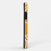 Funky oranje wig Case-Mate iPhone case (Achterkant/rechts)