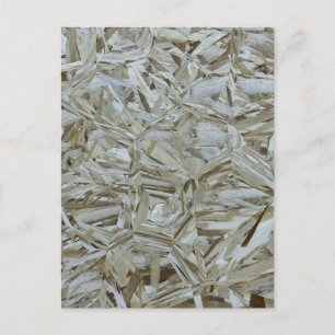 Funky OSB Texture Chipwood Briefkaart