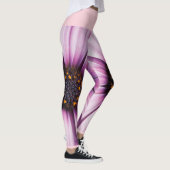 Funky Osteospermum bloem Leggings (Rechts)